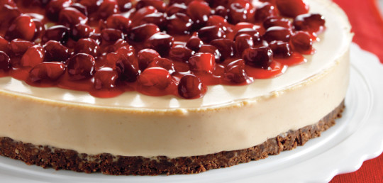 Zdravé pečení: Třešňový cheesecake