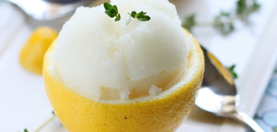 Citrónový sorbet